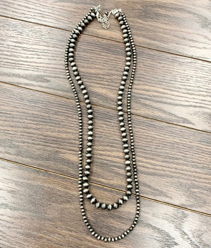 Long Navajo Layered Necklace