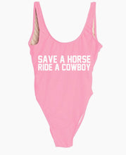 Load image into Gallery viewer, Save Horse One Piece Swim Suit