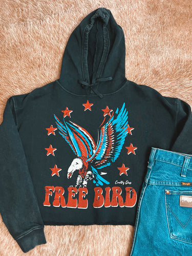 Free Bird Cropped Hoodie