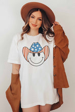 Load image into Gallery viewer, Cowboy Smiley Face T-Shirt